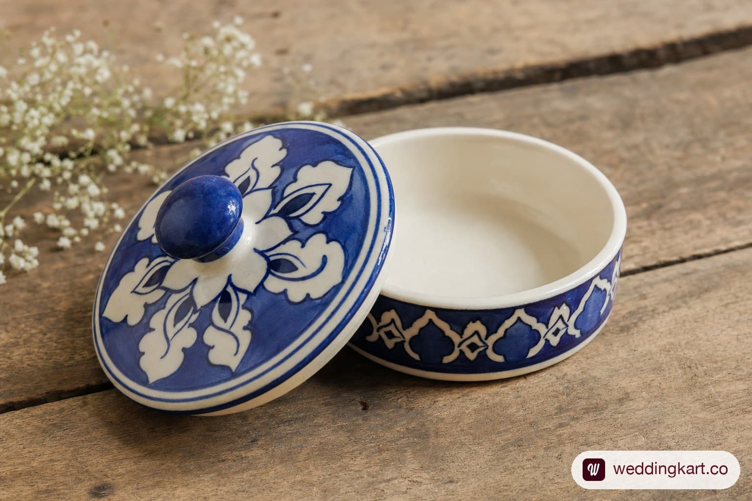 Local artisan item included in a destination wedding welcome bag.